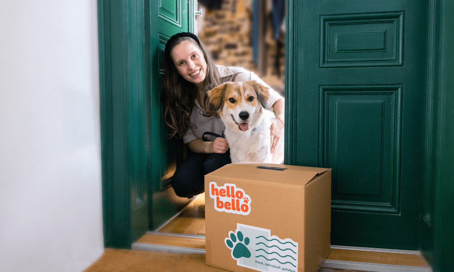 HelloBello liefert frisches Hundefutter, das vor dem Versand gefroren wird. Das Futter ist auch für Hunde mit Futtermittelallergie geeignet. © HelloBello