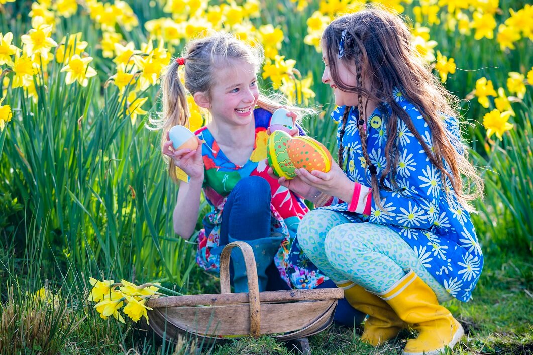 Easter Egg Hunt Teamwork